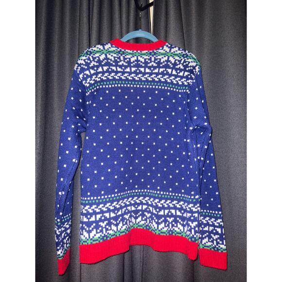 Ugly Christmas Sweater Xmas Size Medium Dinosaur - Picture 3 of 3